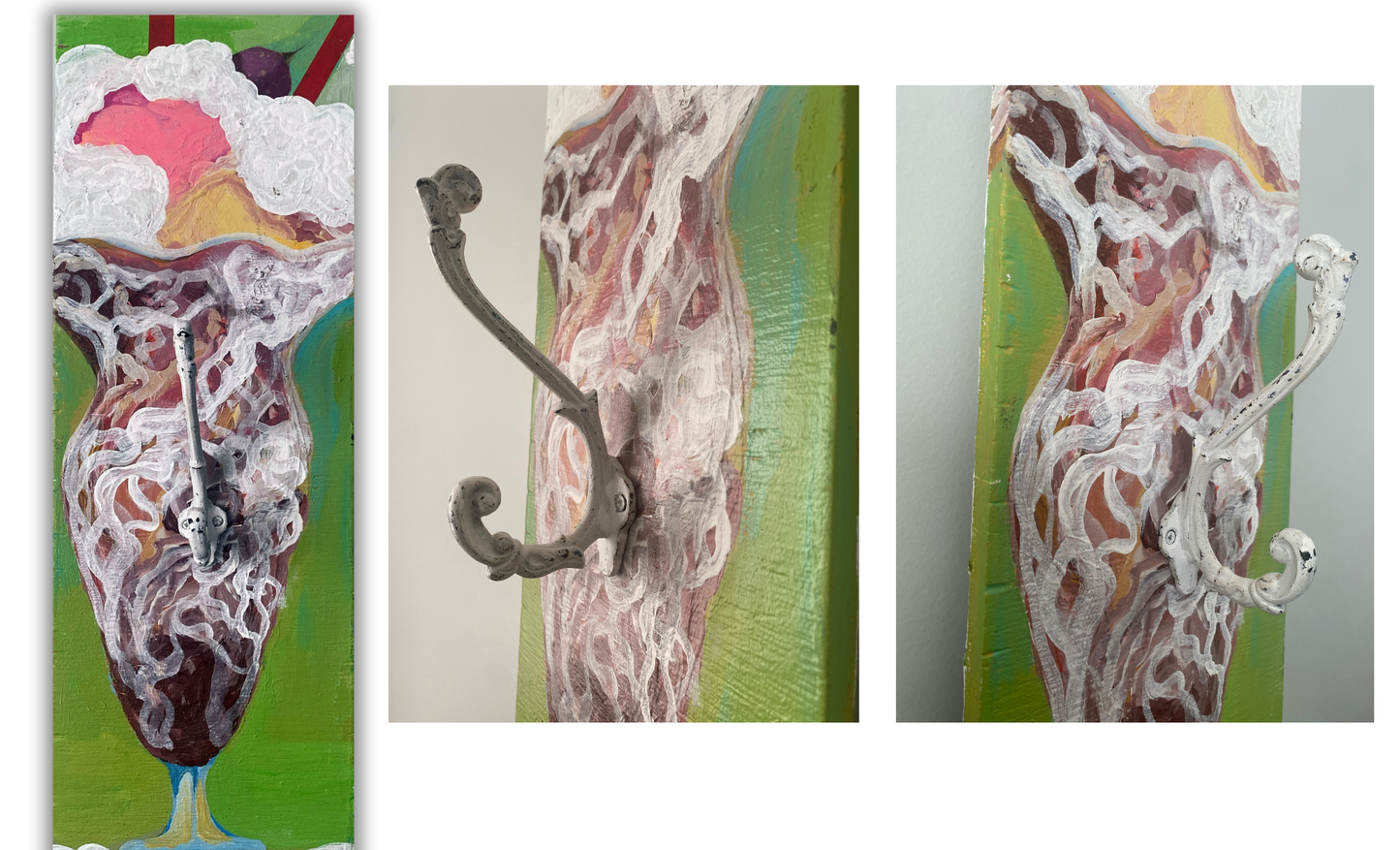 Root Beer Float Hat Rack