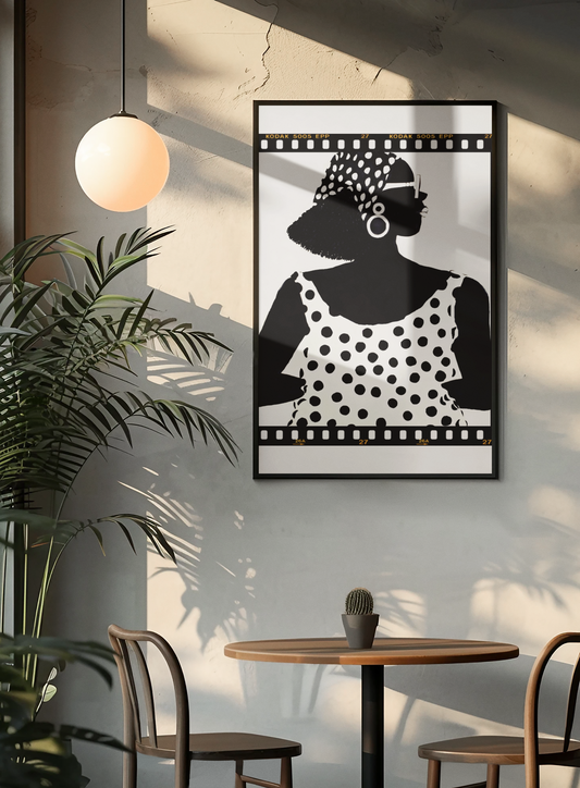 Vintage Glamour Art Print