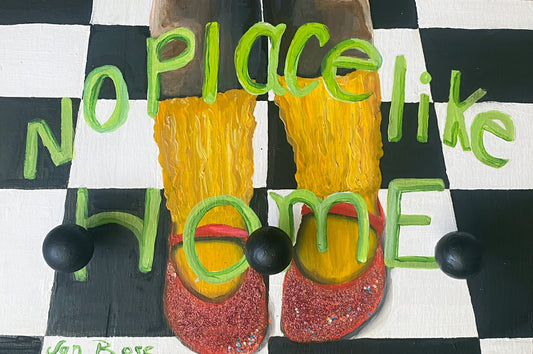 No Place Like Home Hat Rack