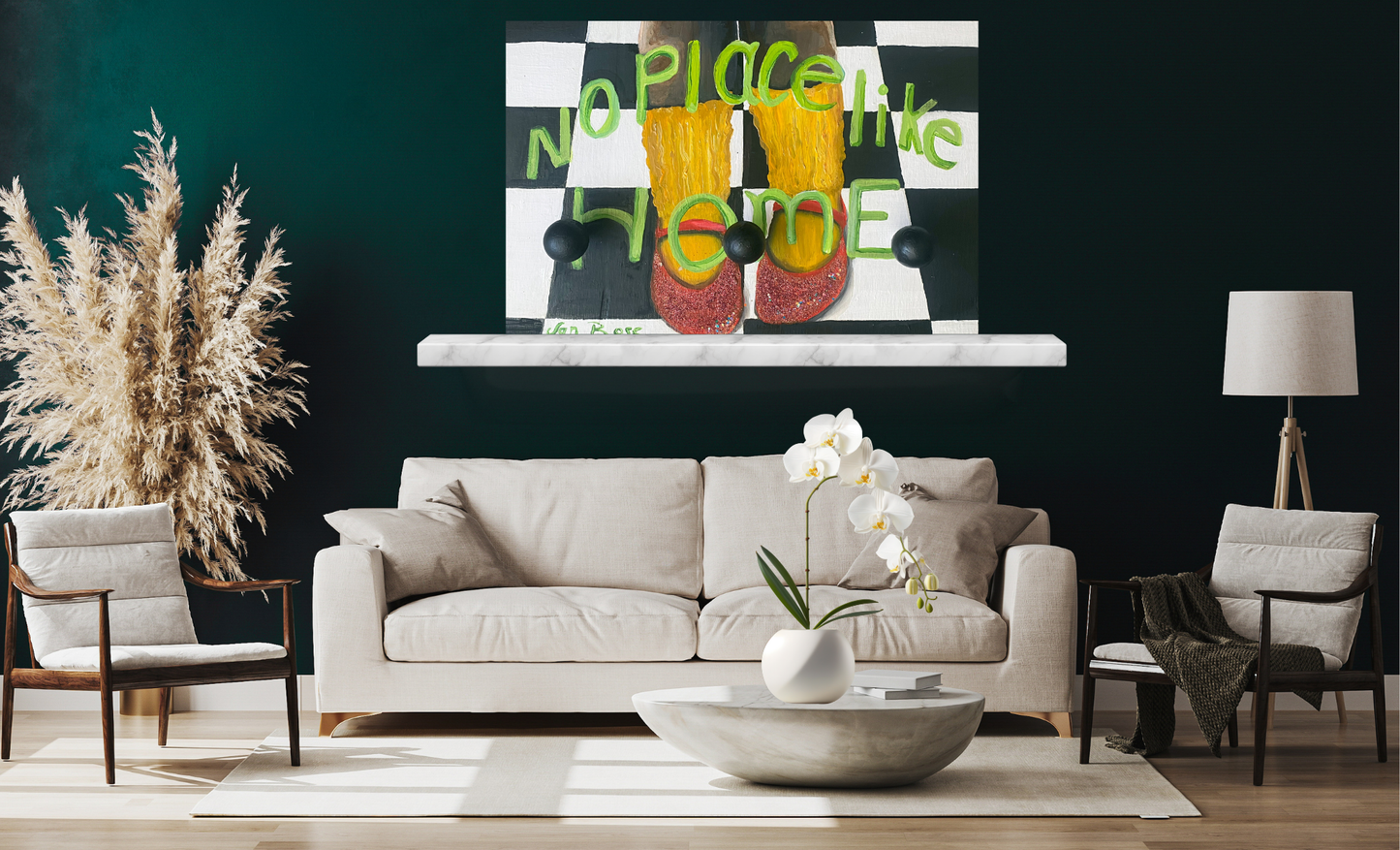 No Place Like Home Hat Rack