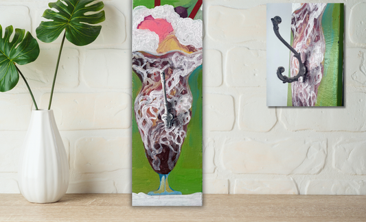 Root Beer Float Hat Rack