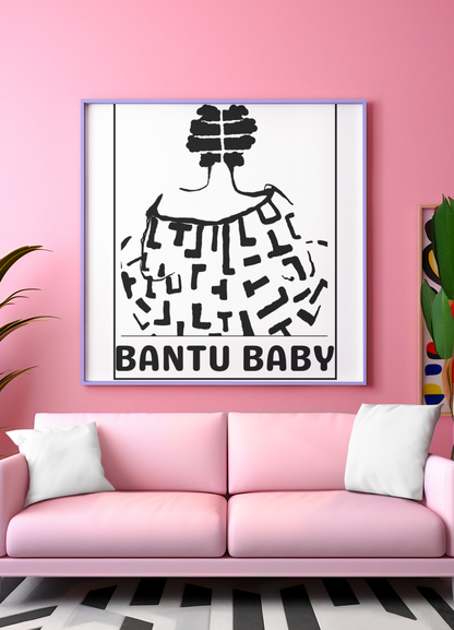Bantu Baby Print