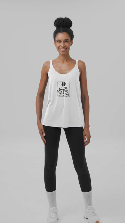 Bantu Flared Tank Top