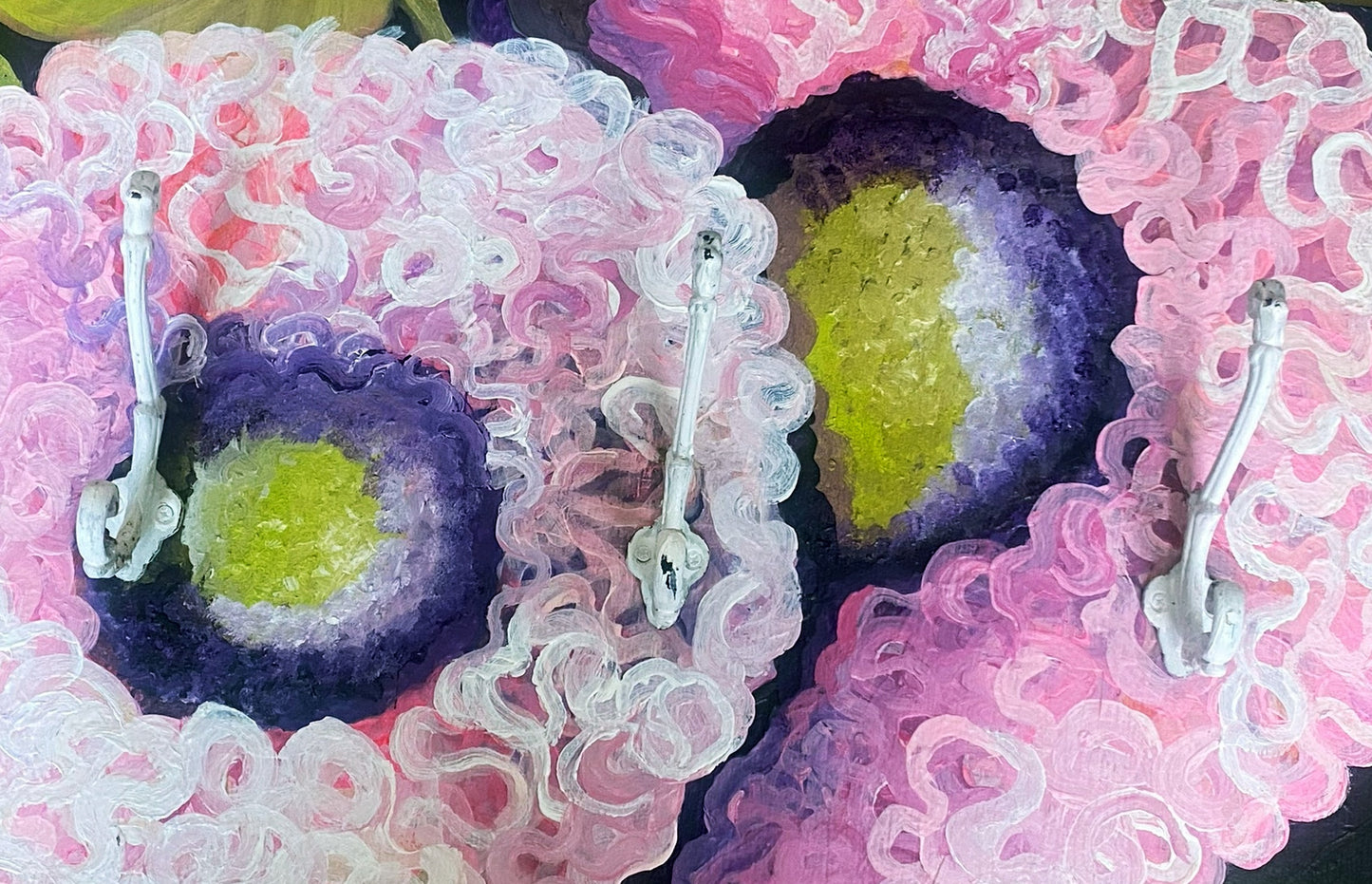 Pink Burst Flower Hack Rack